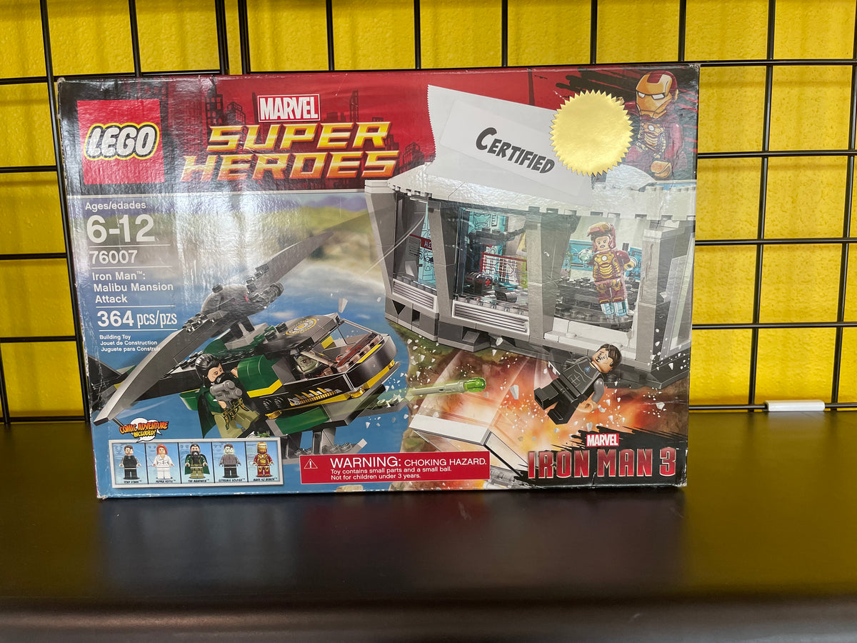 76007 Marvel: Super Heroes Iron Man Malibu Mansion Attack