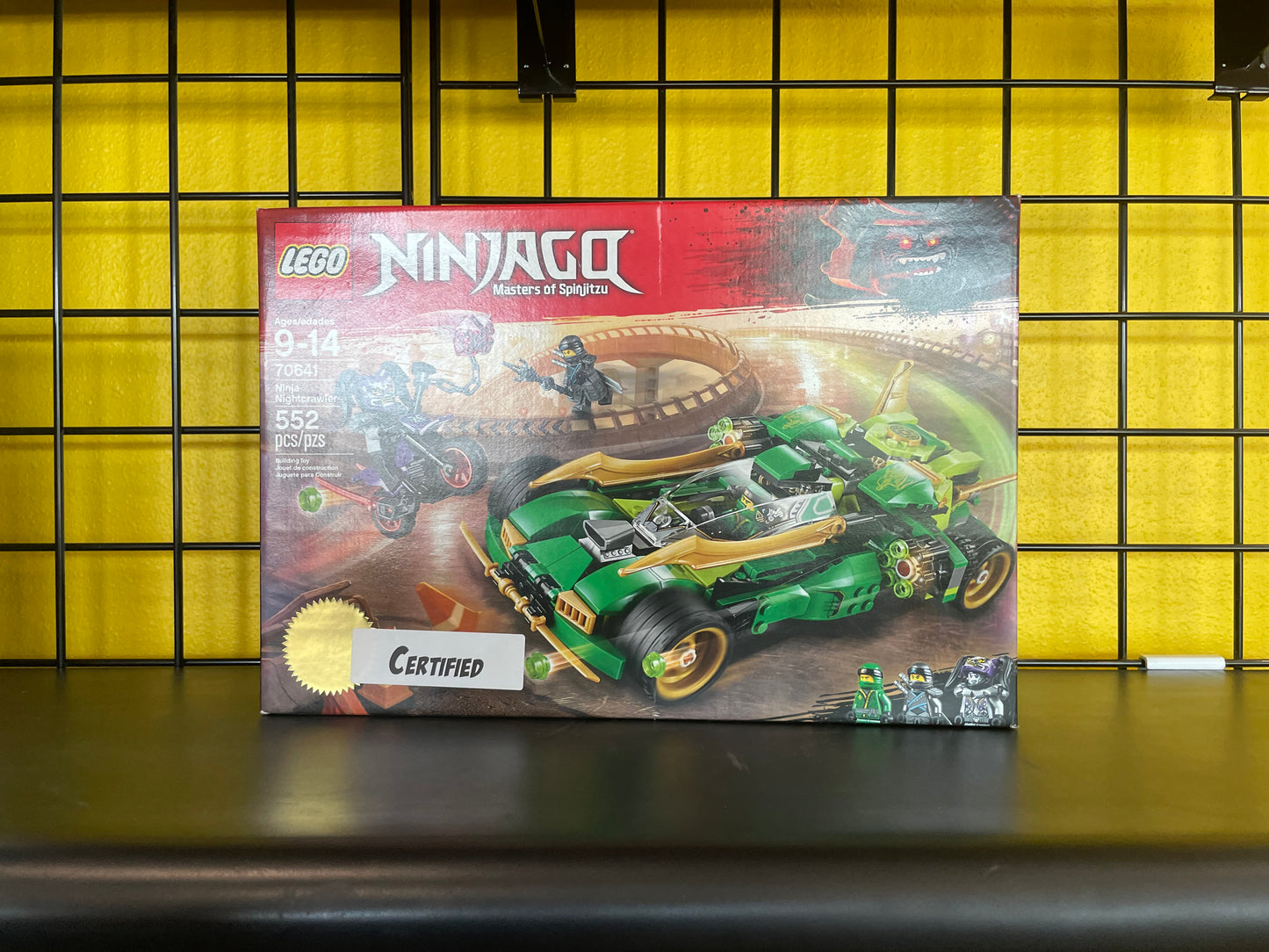 70641 NINJAGO: Ninja Nightcrawler - CERTIFIED