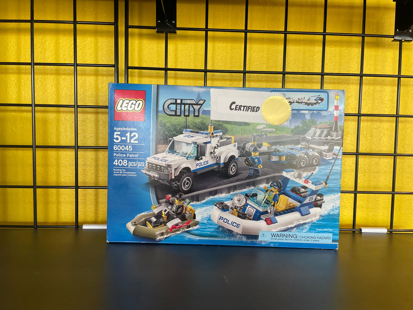 60045 City: Police Patrol - CERTIFIED
