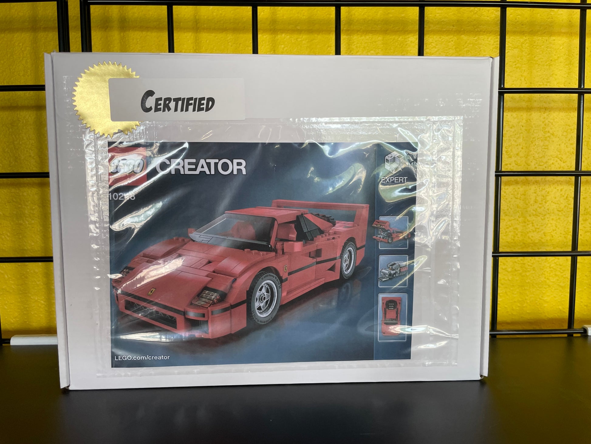 Lego Technic F40 Creator 10248 Creator: Expert Ferrari F40 CERTIFIED