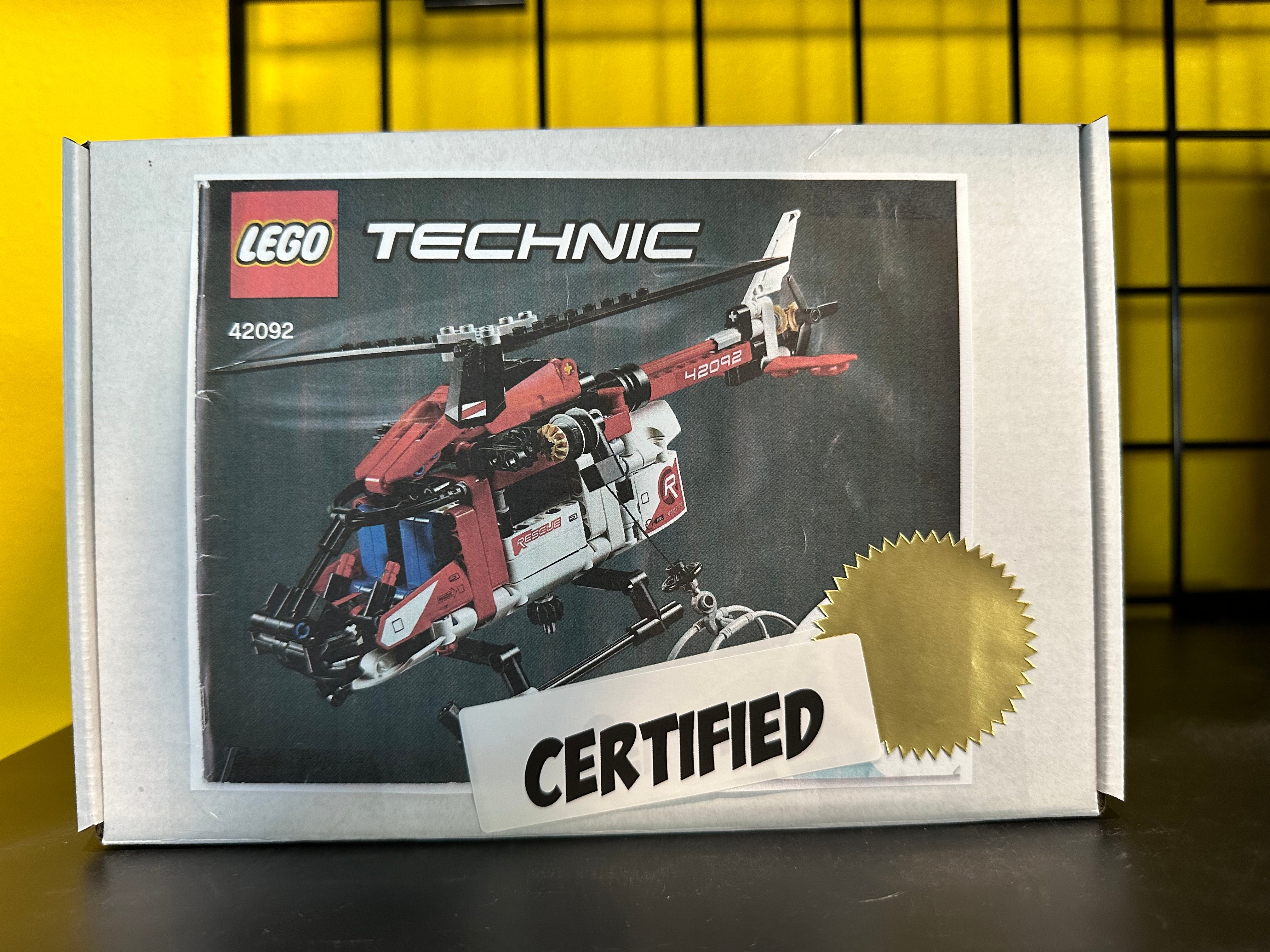 Rescue Helicopter [Certified] – bricksandminfigsmetroeast