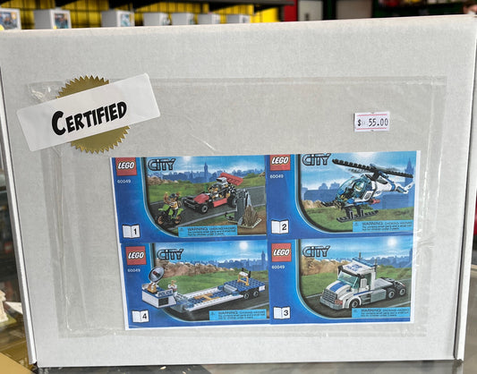 60049 City: Helicopter Transporter - CERTIFIED