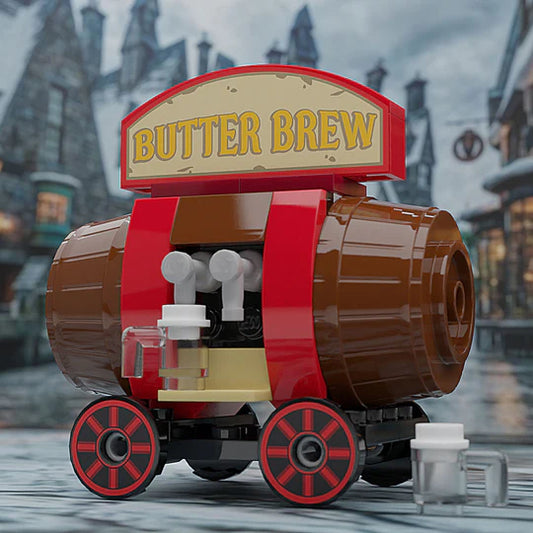 🧱🧙♂️ Butterbeer Stand Build Event - Harry Potter Celebration 🧙♀️⚡