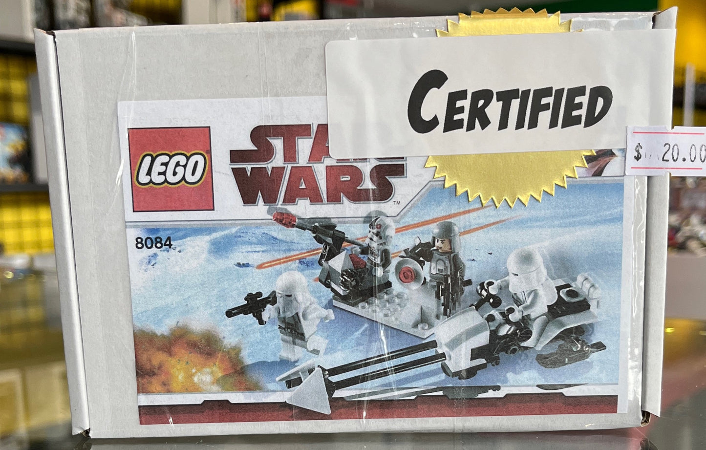8084 Star Wars: Snow Trooper Battle Pack - CERTIFIED