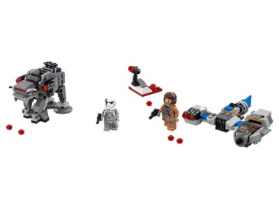 LEGO 75195 Star Wars Ski Speeder vs. First Order Walker Microfighters - Certified